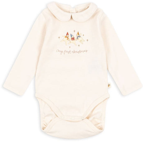 Konges Sløjd Antique White My First Christmas Body Gots