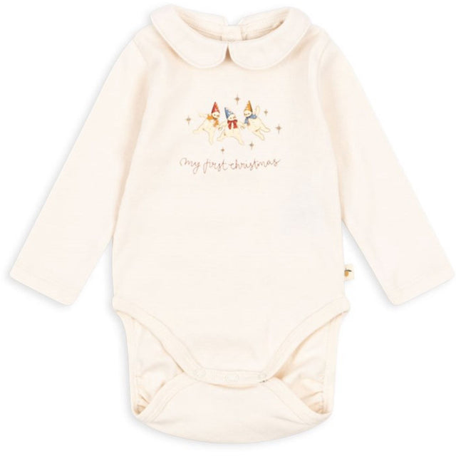 Konges Sløjd Antique White My First Christmas Body Gots