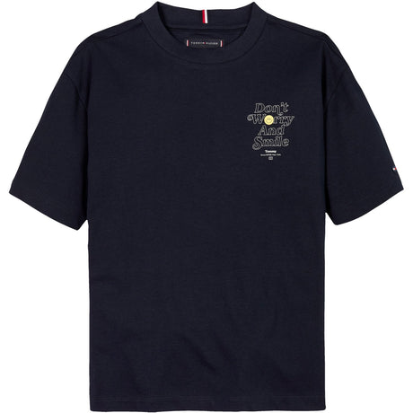 Tommy Hilfiger Dark Night Navy Fun Graphic T-Skjorte