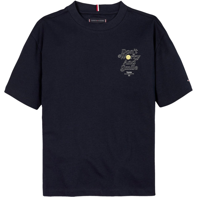 Tommy Hilfiger Dark Night Navy Fun Graphic T-Skjorte