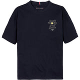 Tommy Hilfiger Dark Night Navy Fun Graphic T-Skjorte
