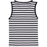 Tommy Hilfiger Dark Night Navy Stripes Essential Rib Lace Tank Top