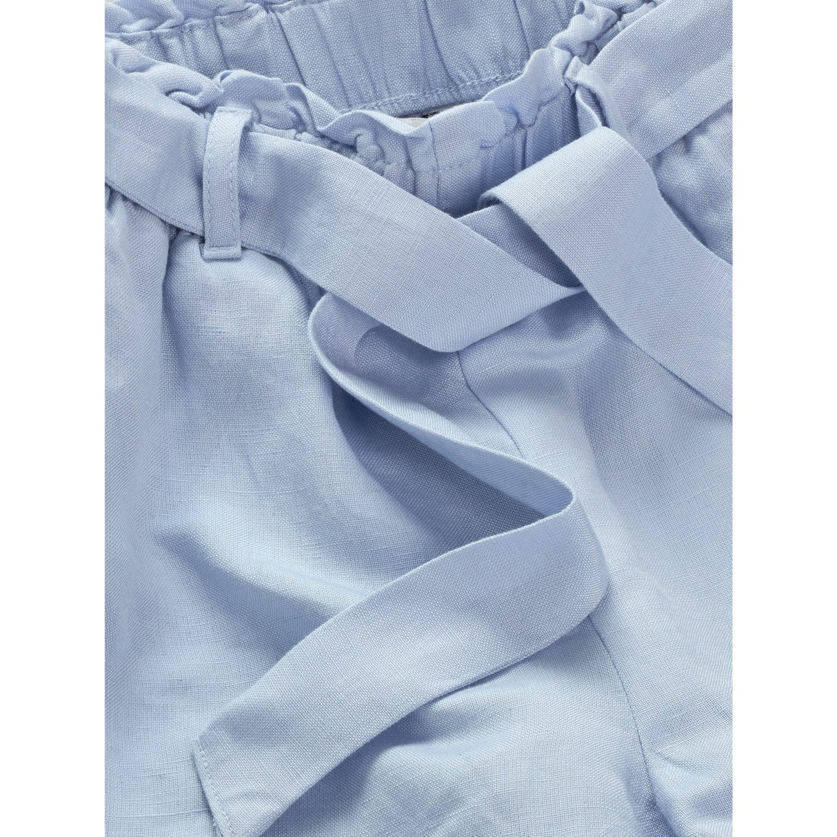 Tommy Hilfiger Breezy Blue Hør Pull On Shorts