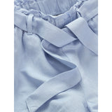 Tommy Hilfiger Breezy Blue Hør Pull On Shorts