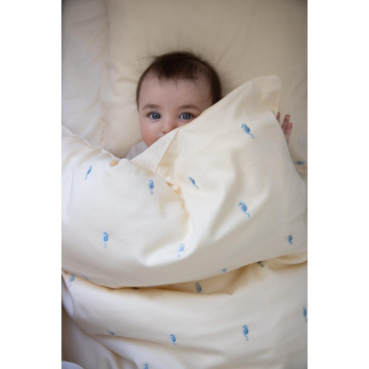 Cam Cam Copenhagen Sea Garden Embroidered Sengetøj