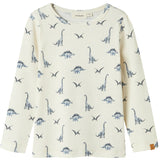 Lil'Atelier Turtledove Dino Geo Avu Slim Bluse