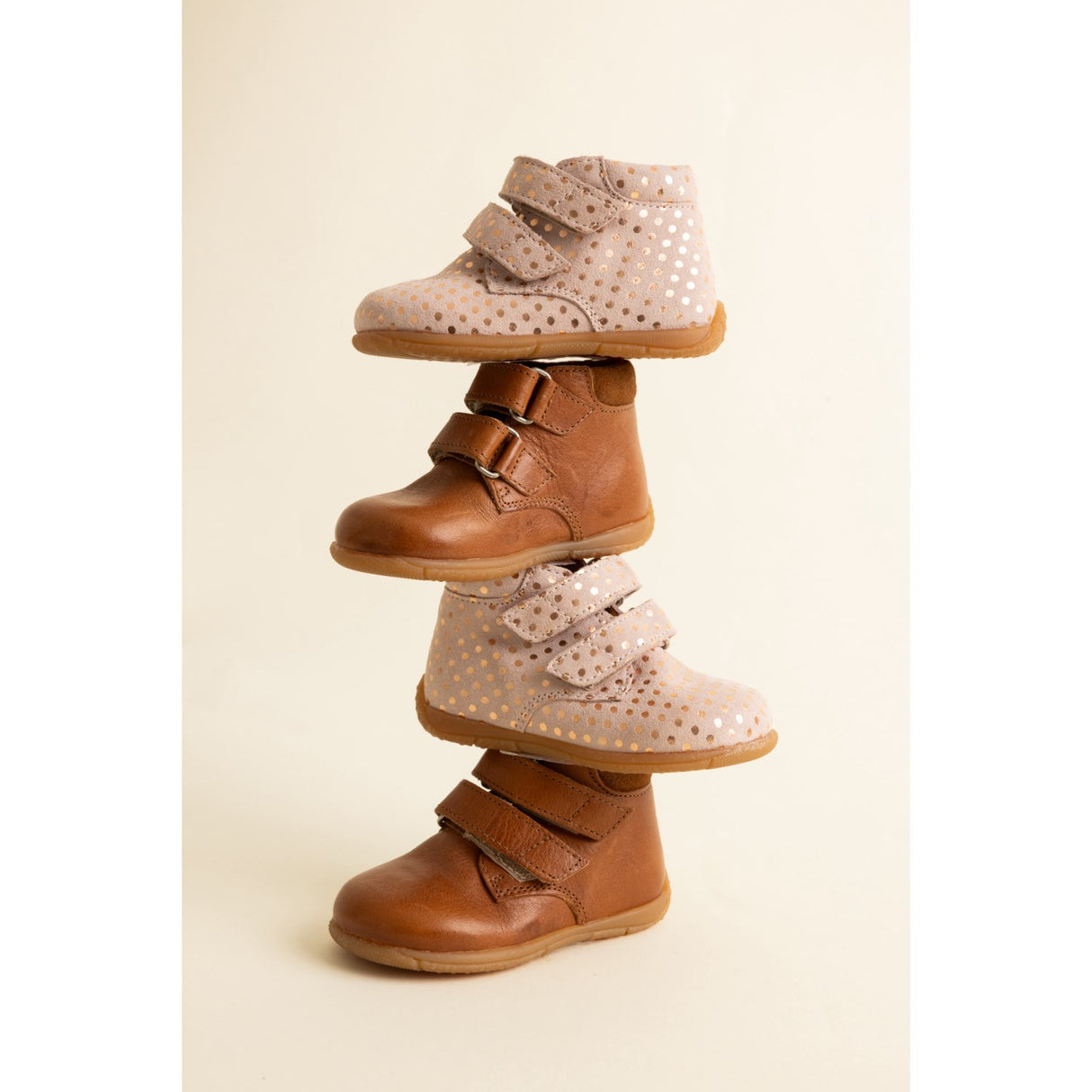 Angulus Cognac/Cognac Barnets Første Sko