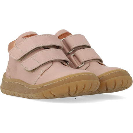 Angulus Rosebud/Tan/Copper Shine Begynder Mid-Cut Sneaker