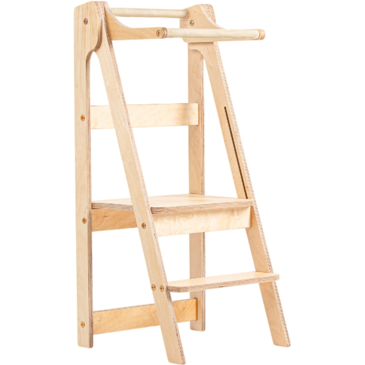 Duck Woodworks Foldbart Læringstårn Natural
