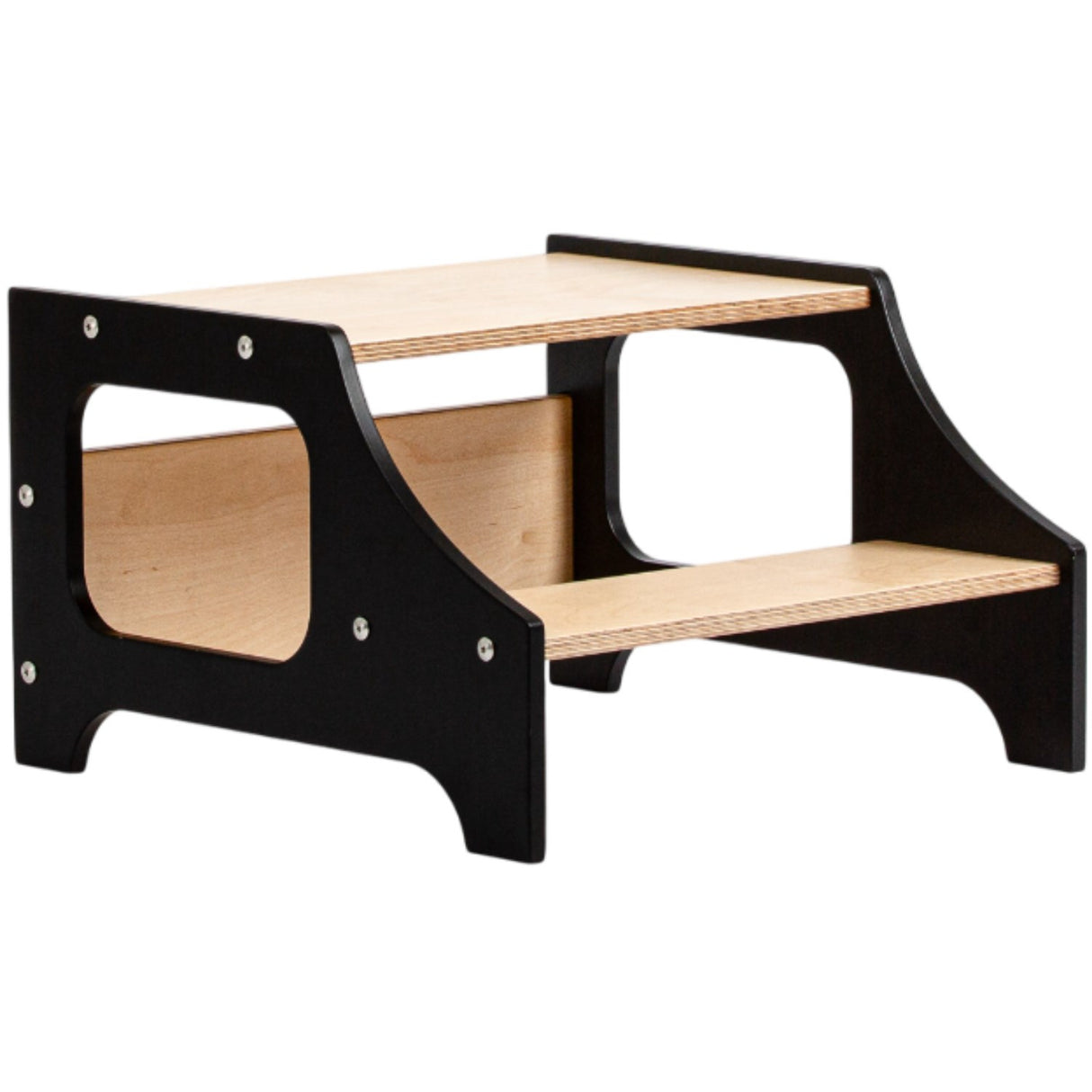 Duck Woodworks Step Stool Black