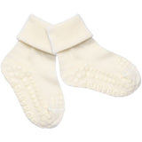 Gobabygo Snowflake Non-Slip Strømper I Merino Uld