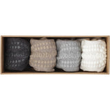 Gobabygo Grey/Sand/Off-White/Grey Combo Box Bambus