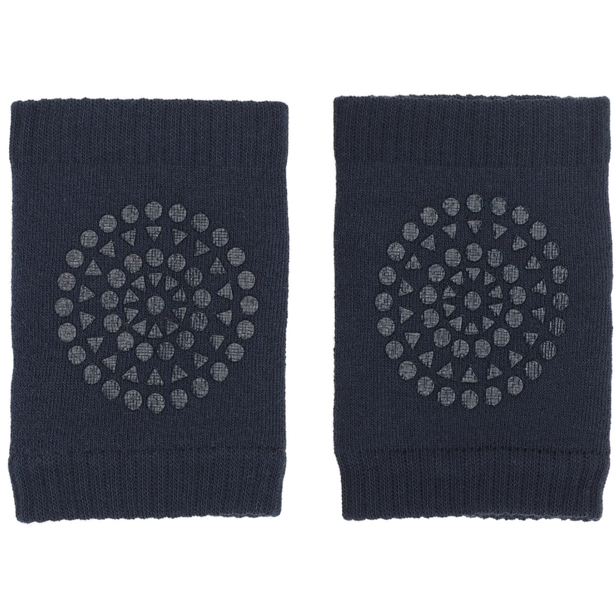 Gobabygo Navy Blue Crawling Knæbeskyttere Organic Terry Bomuld