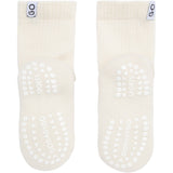 Gobabygo Off White Non-Slip Sport Strømper