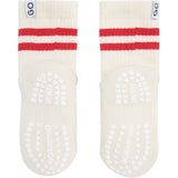 Gobabygo Red Non-Slip Sport Strømper