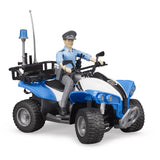 Bruder Police-Quad with Policeman and accessories