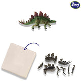 SES Creative Explore Udhug - Dino og Skelet Stegosaurus