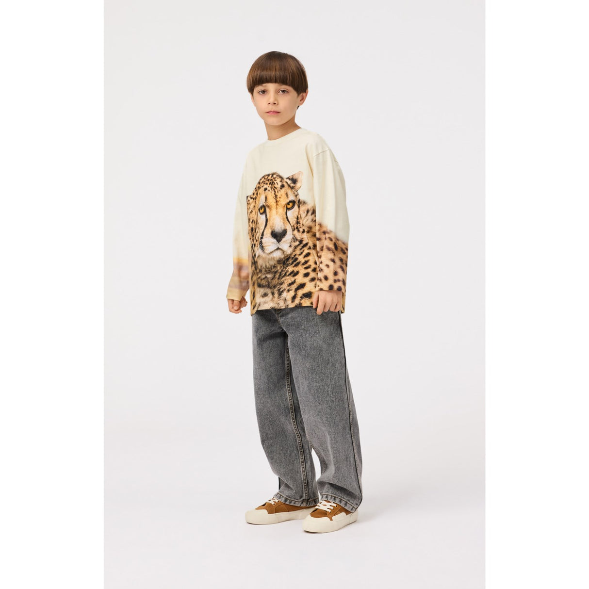 Molo Big Cheetah Lys Rollo Bluse