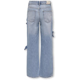 kids ONLY Light Blue Denim Hope Wide Sløjfe Denim Jeans
