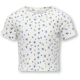 kids ONLY Mazarine Blue White Background Bella Life Kort AOP T-Shirt Noos