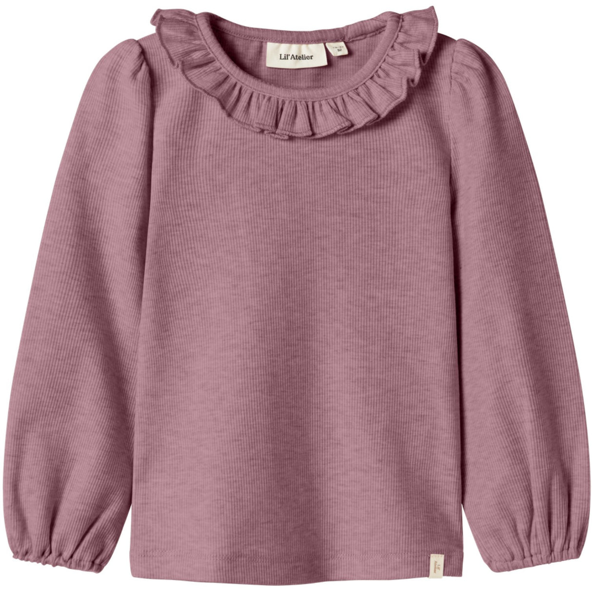 Lil'Atelier Nostalgia Rose Melange Darla Slim Bluse