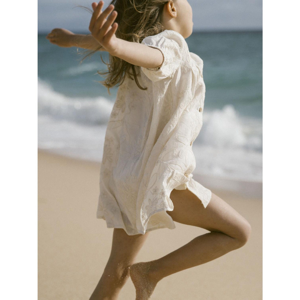 Lil'Atelier Turtledove Funa Loose Kjole