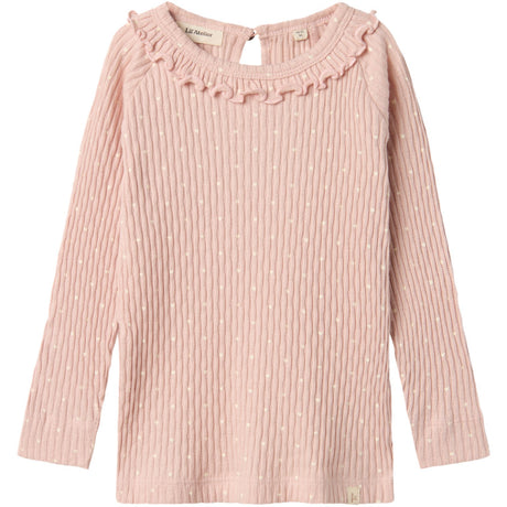 Lil'Atelier Peach Whip Fiducia Slim Bluse