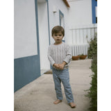 Lil'Atelier Vapor Blue Melange Femio Strik