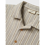 Lil'Atelier Mourning Dove Frede Loose Skjorte