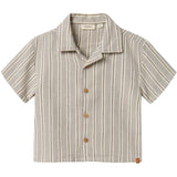 Lil'Atelier Mourning Dove Frede Loose Skjorte