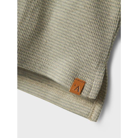 Lil'Atelier Moss Gray Feng Slim T-Shirt