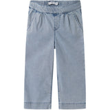 Name It Light Blue Denim Bella Wide Jeans