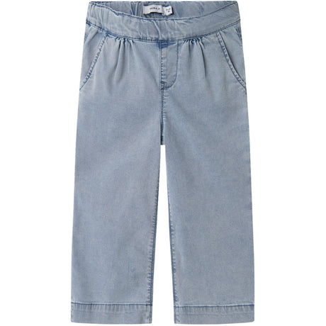 Name It Light Blue Denim Bella Wide Jeans