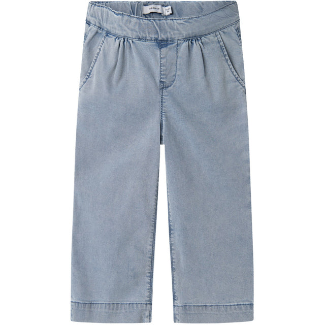 Name It Light Blue Denim Bella Wide Jeans