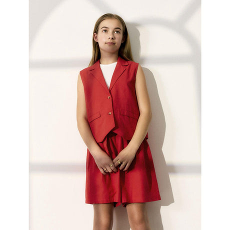 Name It Chinese Red Falinnen Shorts