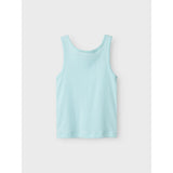Name It Blue Light Fikatie Kort Tank Top