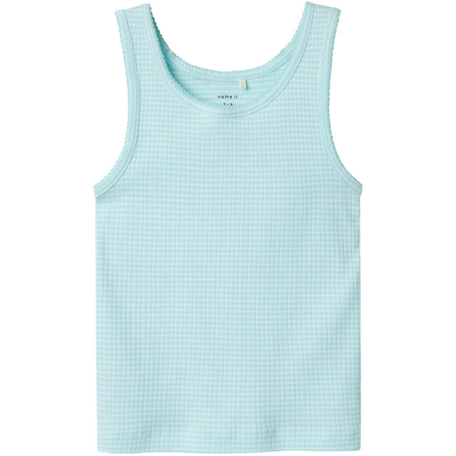 Name It Blue Light Fikatie Kort Tank Top