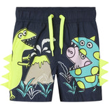 Name It Navy Blazer Mifi Peppa Pig Long Badeshorts