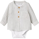 Name It Navy Blazer Fedanne Skjorte Body