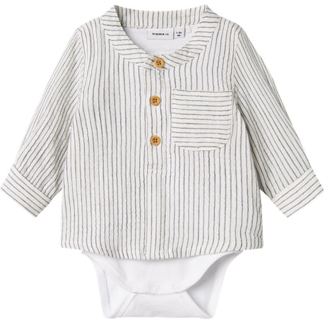 Name It Navy Blazer Fedanne Skjorte Body