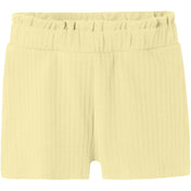 Name It Pastel Yellow Surajali Shorts Noos