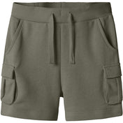 Name It Dusty Olive Oli Sweat Shorts Noos