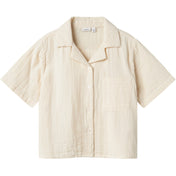 Name It Summer Sand Jasmin Kort Skjorte Noos