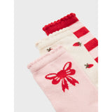 Name It Cloud Dancer Futti 3-Pak Strømper