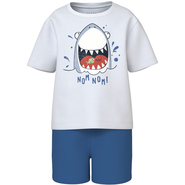 Name It Bright White Vigor Regular Shorts Sæt