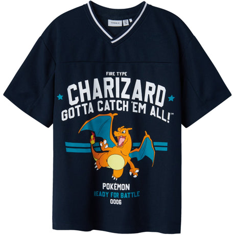 Name It Navy Blazer Milas Pokemon Regular Poly T-Shirt