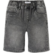 Name It Medium Grey Denim Ryan Jogger Denim Shorts Noos