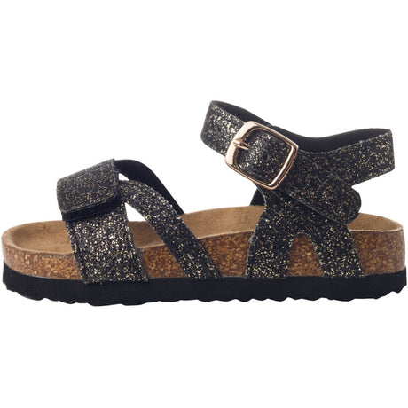 Name It Black Glitter Fiona Sandal
