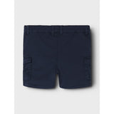 Name It Navy Blazer Ben Taske Cargo Twill Shorts Noos