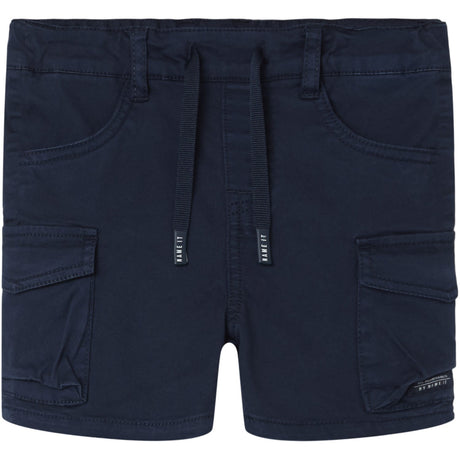Name It Navy Blazer Ben Taske Cargo Twill Shorts Noos